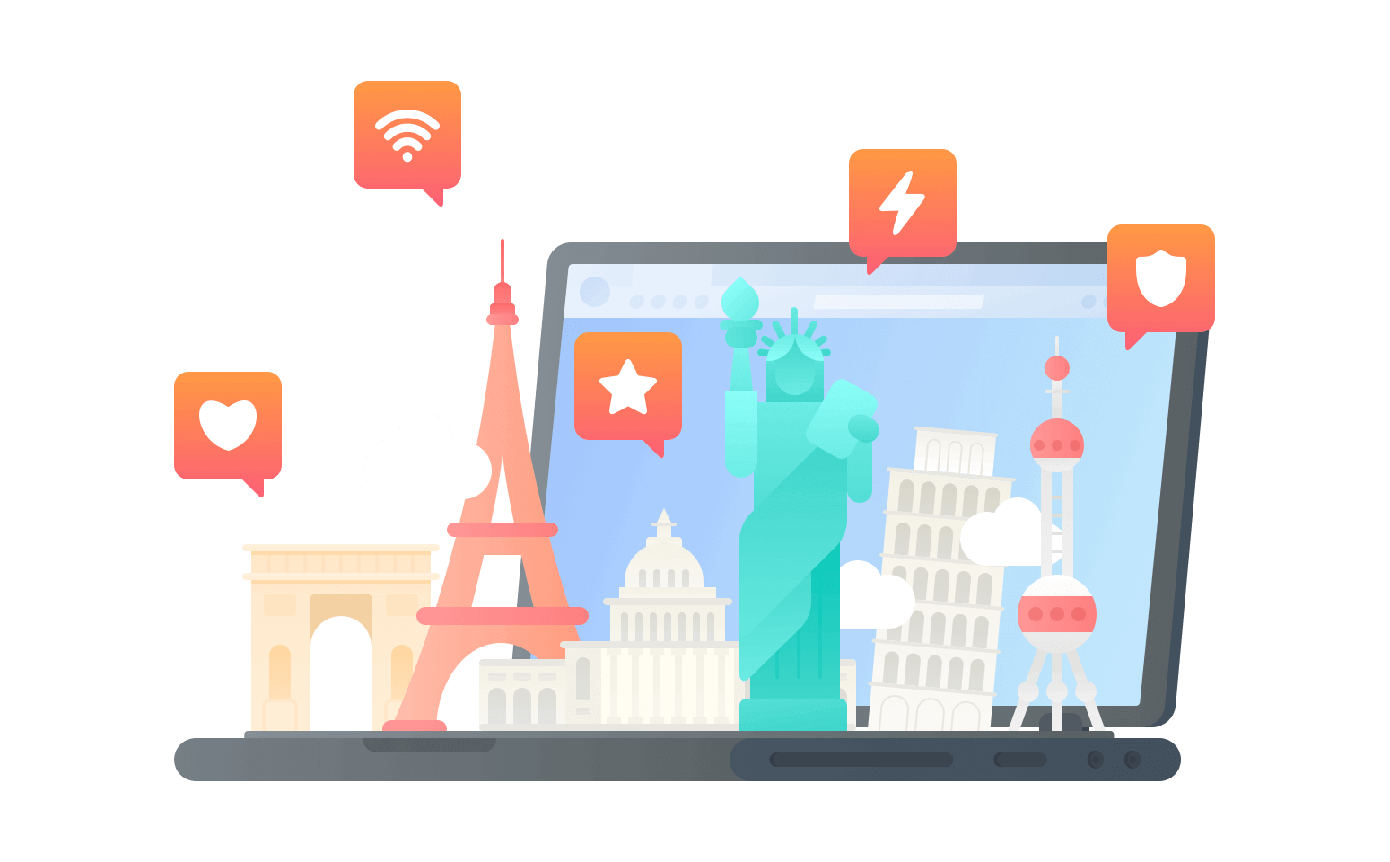 在国外连接到中国的vpn - 海龟VPN